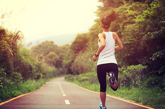 Guide To Getting Healthy On A Budget Young Women Jogging